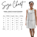 White Garland Nightgown